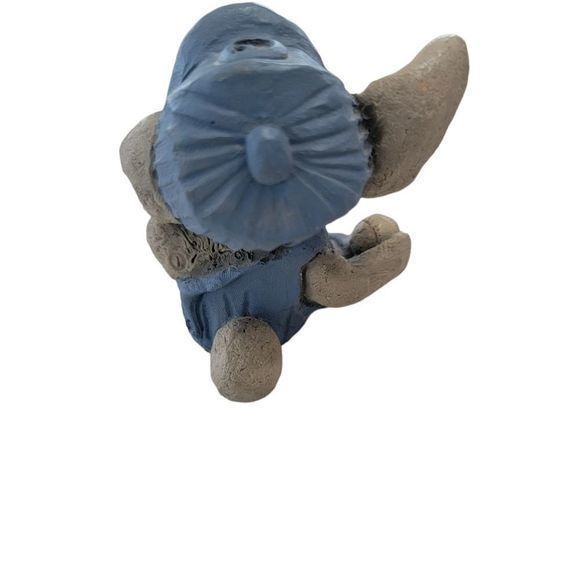 Frumps D & D Studios Bunny Rabbit Figurine with baseball cap bat ball vintage - Picture 2 of 4